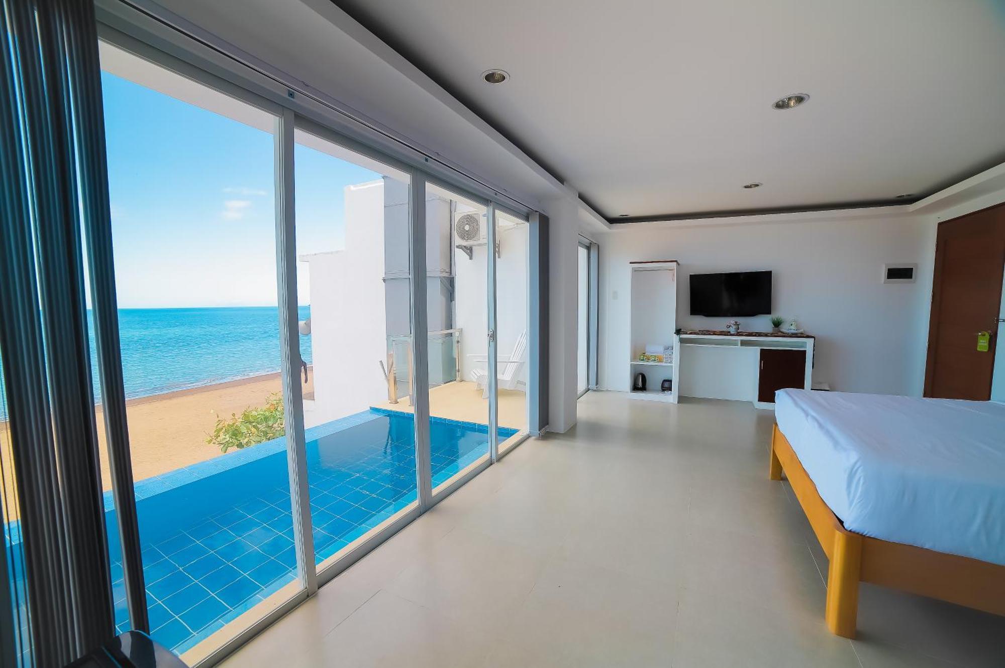 Blue Coast Beach Hotel Santa Ana  Bagian luar foto