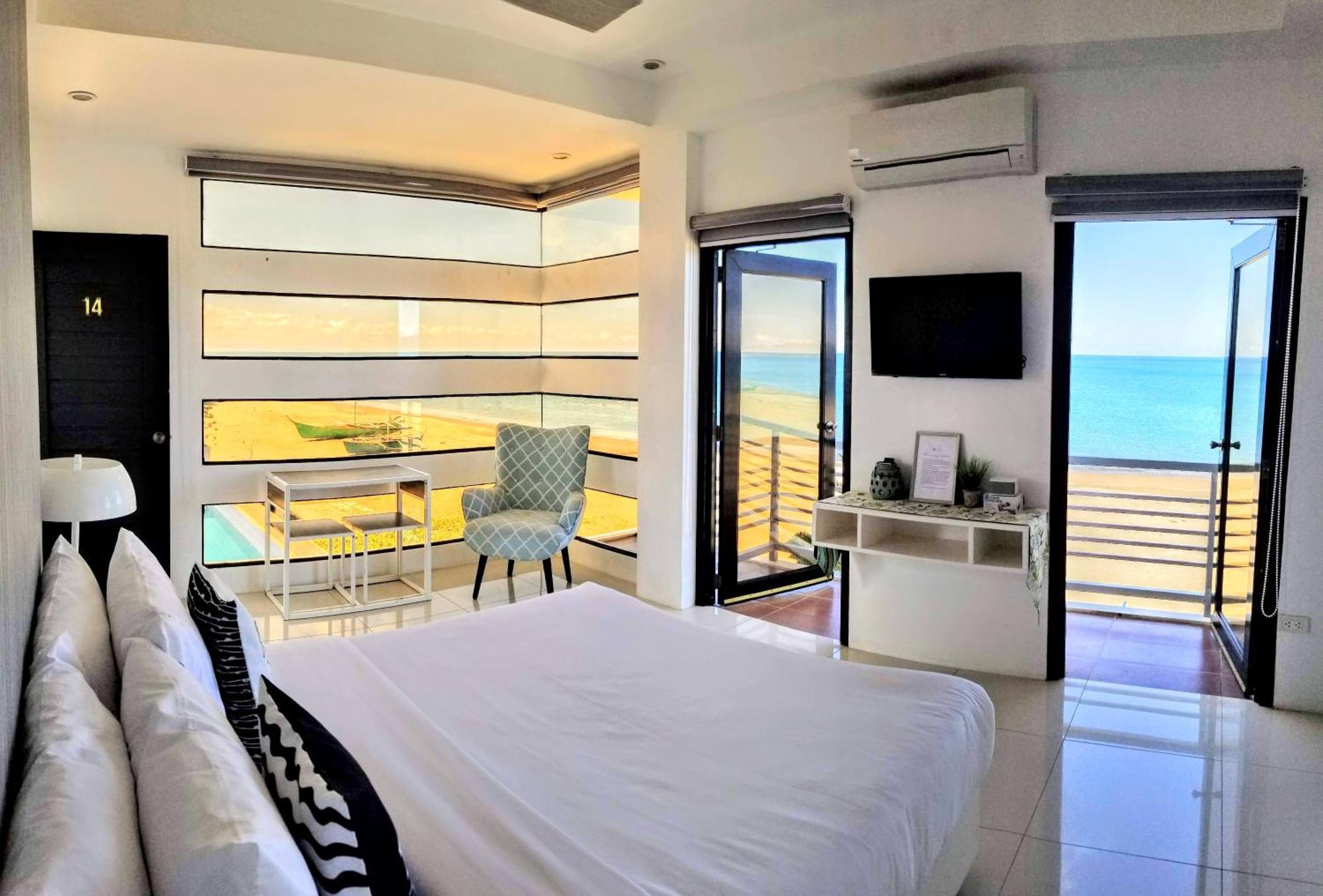 Blue Coast Beach Hotel Santa Ana  Bagian luar foto