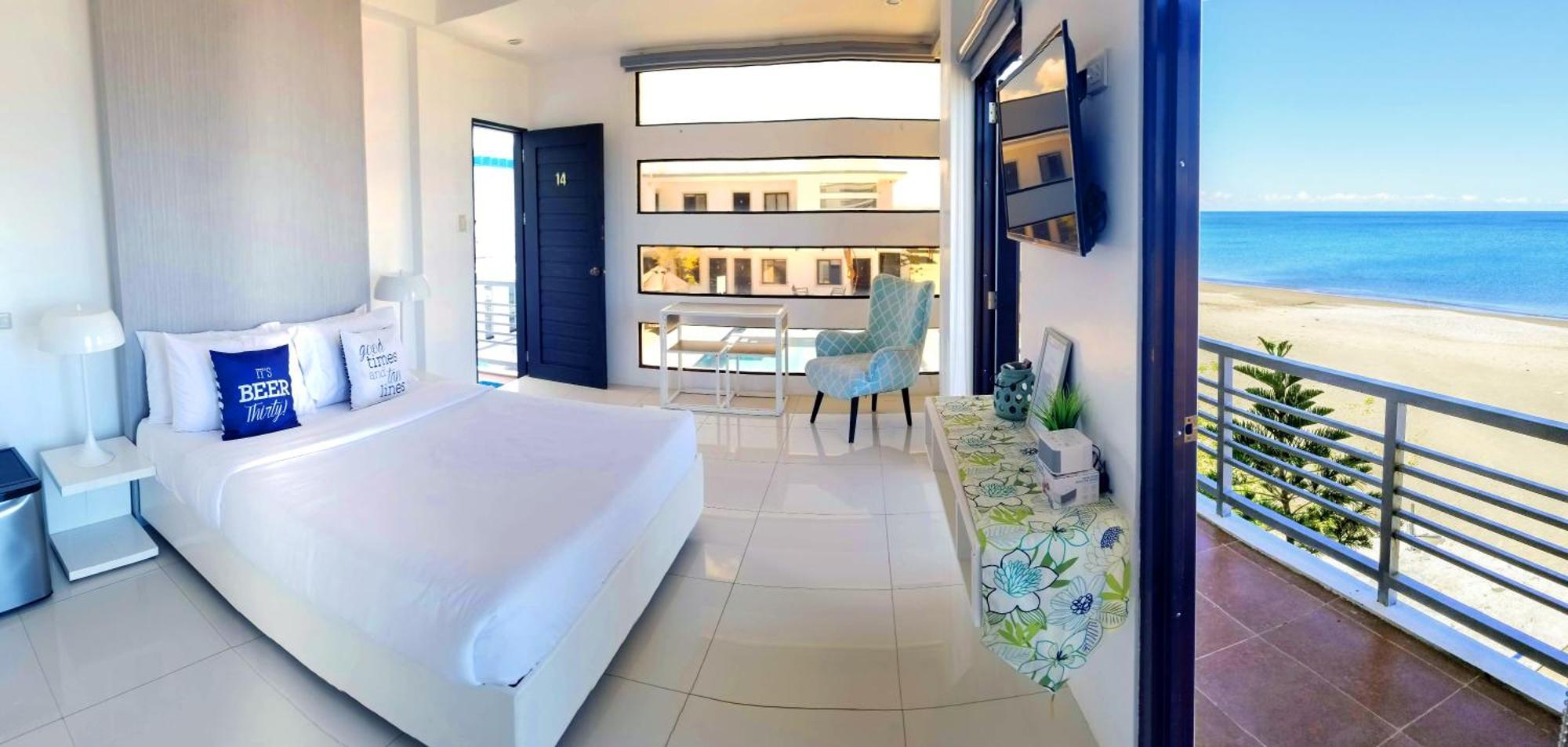Blue Coast Beach Hotel Santa Ana  Bagian luar foto