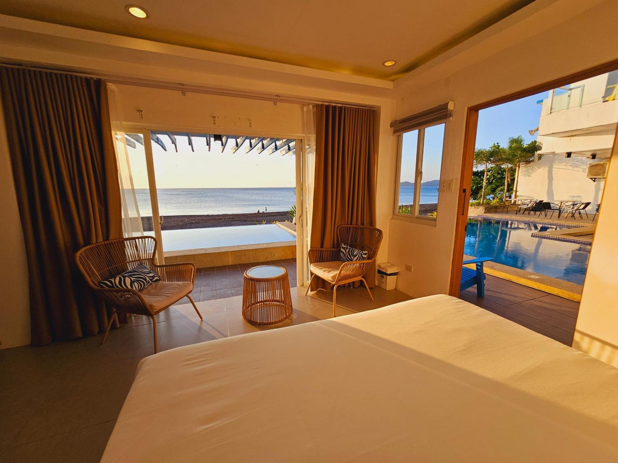 Blue Coast Beach Hotel Santa Ana  Bagian luar foto
